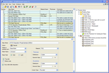 Screen shot of the MEMulator Process Editor
